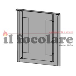 FRONTALE CENTRALE COMPACT SLIM RED 41401344650