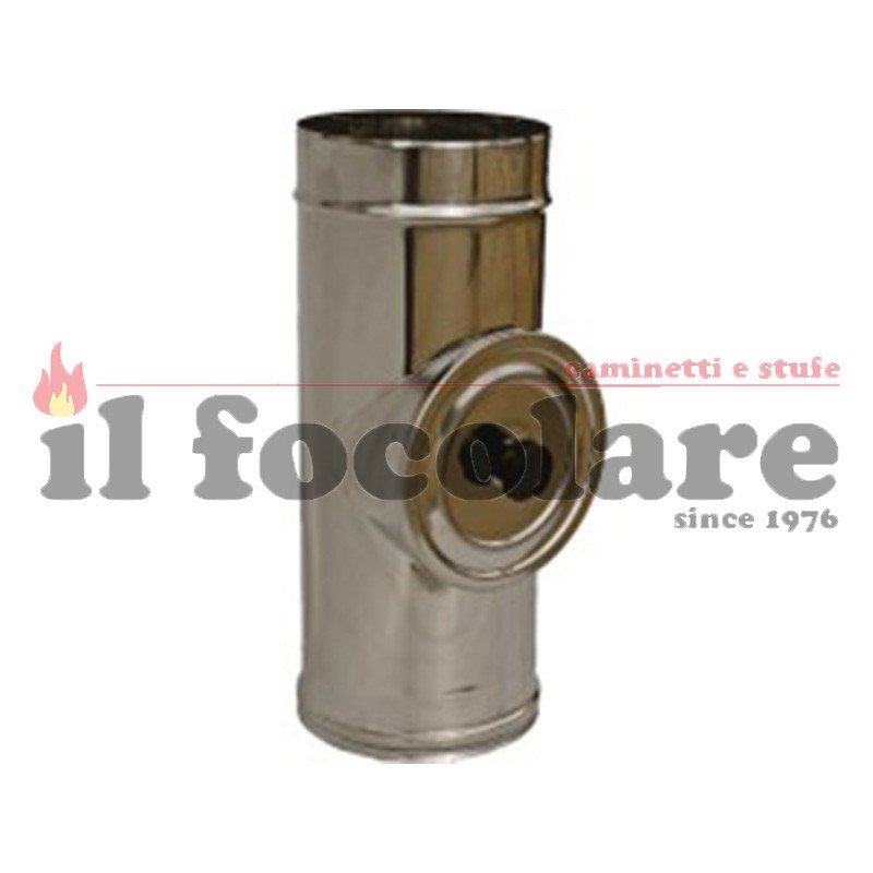 T 90 ° with stainless steel cap DIAM. 300