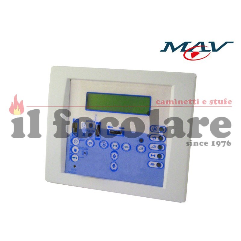 V2S electronic control unit for water thermo fireplace