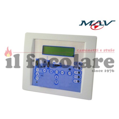 V2S electronic control unit for water thermo fireplace