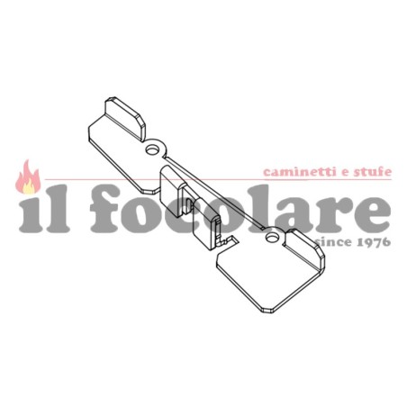 LEFT CERAMIC FIXING BRACKET (2PCS) MCZ