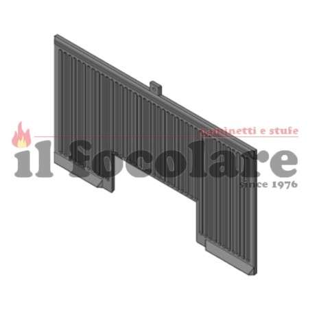 SCHIENA IN GHISA VIVO 90 PELLET COMFORT AIR MCZ 41301400800V