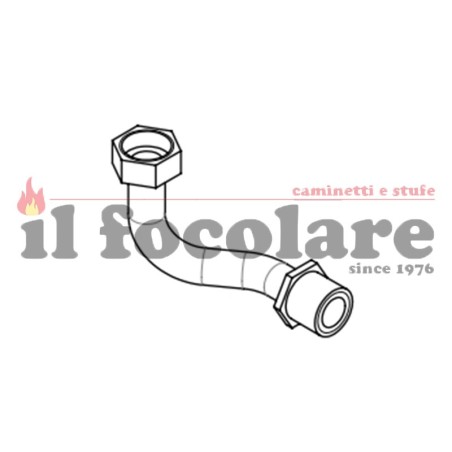 RACCORDO MANDATA IMPIANTO MCZ 41501600700
