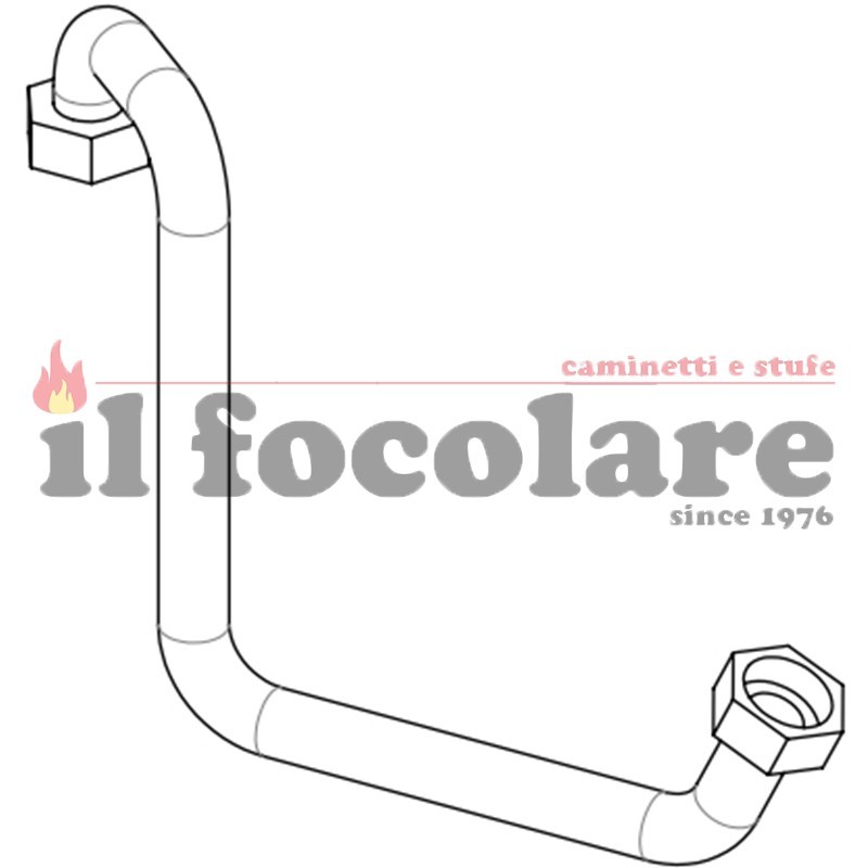 HEATING EXCHANGER / DELIVERY PIPE MCZ 41501601300