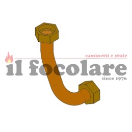 TUBO DI MANDATA ACQUA DA CALDAIA  DUO HYDRO AIR MCZ 41501301400