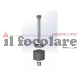 KIT SCARICO SOVRAPRESSIONE CAMERA DI COMBUSTIONE (2PZ) MCZ 41801499550