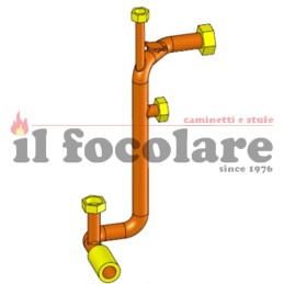 TUBO DI MANDATA IMPIANTO FLUX HYDRO MCZ 41501300300