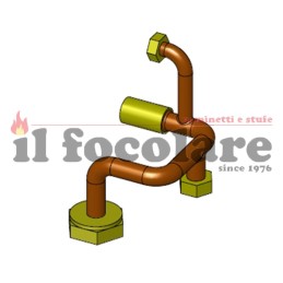 TUBO DI RITORNO ACQUA FLUX HYDRO MCZ 41501300400