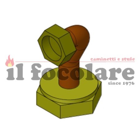 PIPE FROM BOILER TO CIRCULATOR FLUX HYDRO MCZ 41501300200