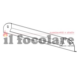 PROFILO TAMPONAZIONE PORTA NERO MCZ 41411609730V