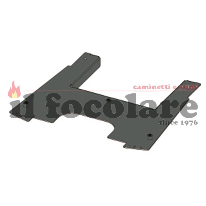 PLATTE AUS SCHWARZ LACKIERTEM STAHL ATHOS MCZ 43641011
