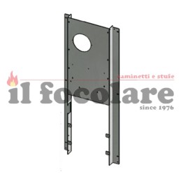 SCHIENA POSTERIORE IN ACCIAIO NERO VERNICIATO ATHOS MCZ 43641007