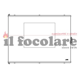 PORTA FUOCO COMPLETA BOXTHERM 60 MCZ 41401292150