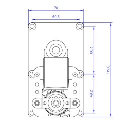 MOTORIDUTTORE MELLOR SERIE T3 9.5MM