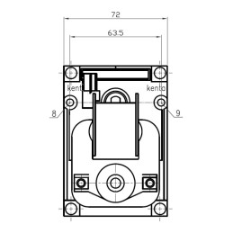 MOTORREDUCTOR KENTA 1,5 RPM P.9,5mm