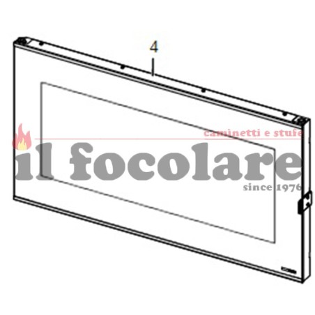 PORTA BATTENTE VIVO 90 Q WOOD MCZ 41402024750