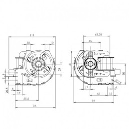 TANGENTIAL FAN 270MM 45W