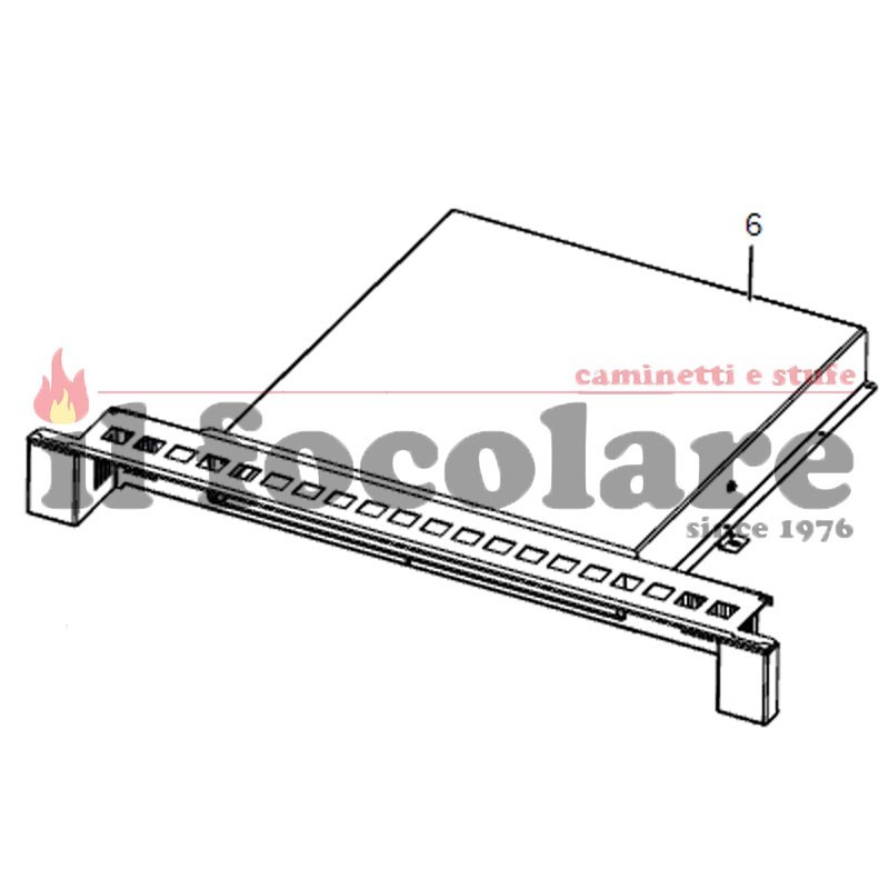 CASSETTO CARICAMENTO PELLET ZEFIRO3 CADEL 4D24018353463