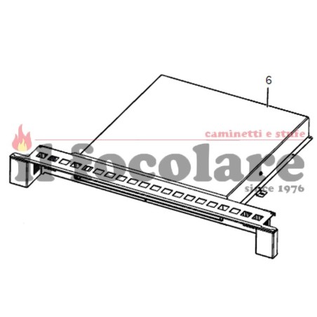 CASSETTO CARICAMENTO PELLET ZEFIRO3 CADEL 4D24018353463