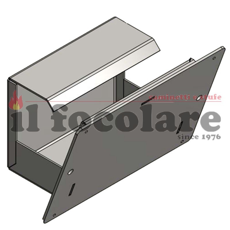 ASSIEME CASSETTO GIROFUMI NERO CADEL 4D24016202461
