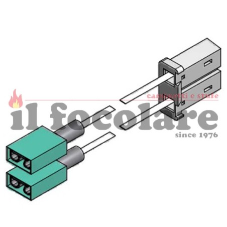 KOMPLETTES KABEL 2 PIN CADEL 4D14513025