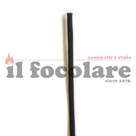 GUARNIZIONE FIBRA 8X1 NERA C/ADES. EDILKAMIN R188140