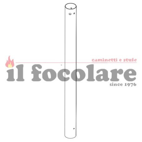 TUBO ARIA Ø 60 LUNGO ZINCATO MCZ 41601703160