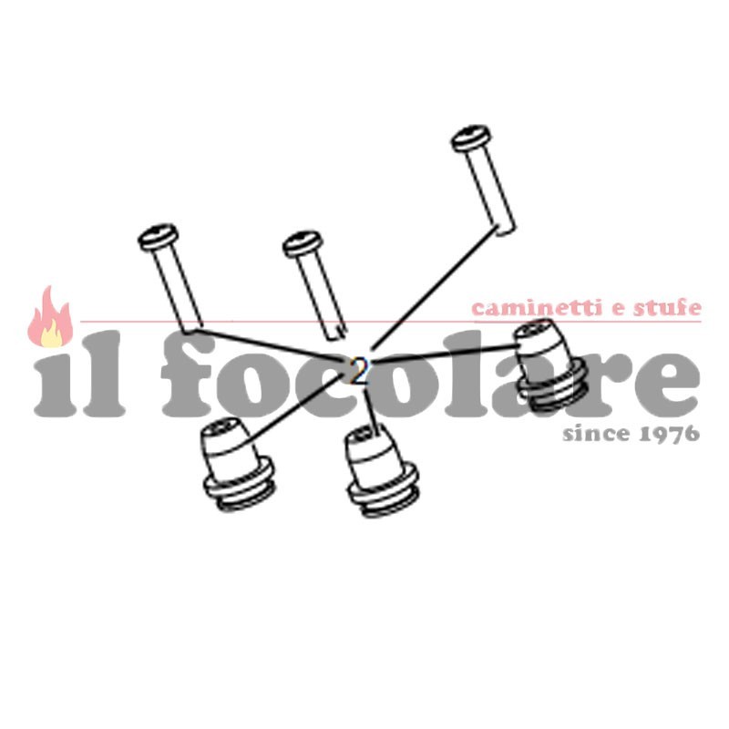 GOMMINI ANTIVIBRANTE MCZ 41801703700