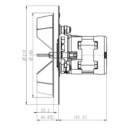 Estrattore - aspiratore fumi PL30CE0170