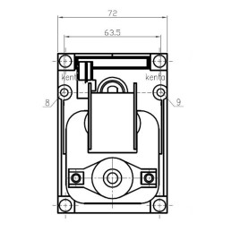 MOTORREDUCTOR KENTA 1,5 RPM P.9,5mm