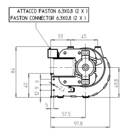 TANGENTIAL FAN 180MM 28W