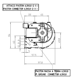 TANGENTIAL FAN 120MM 20W